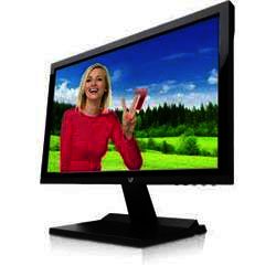 V7 18.5 1366x768 5MS VGA LED Monitor with Speakers
